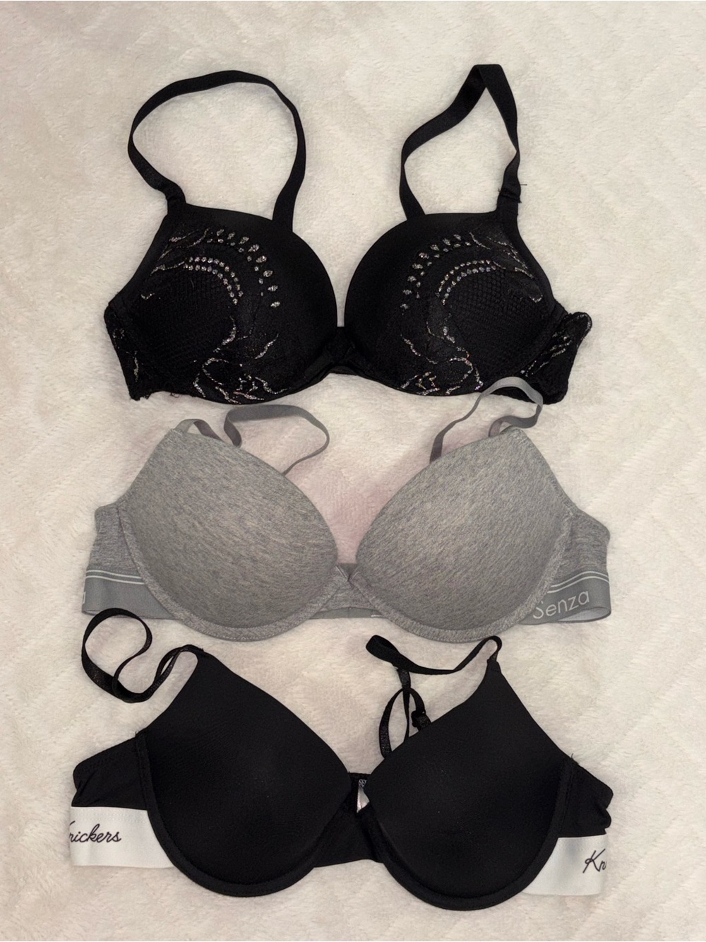 🎉 3 Bra Bundle - 34/36 B